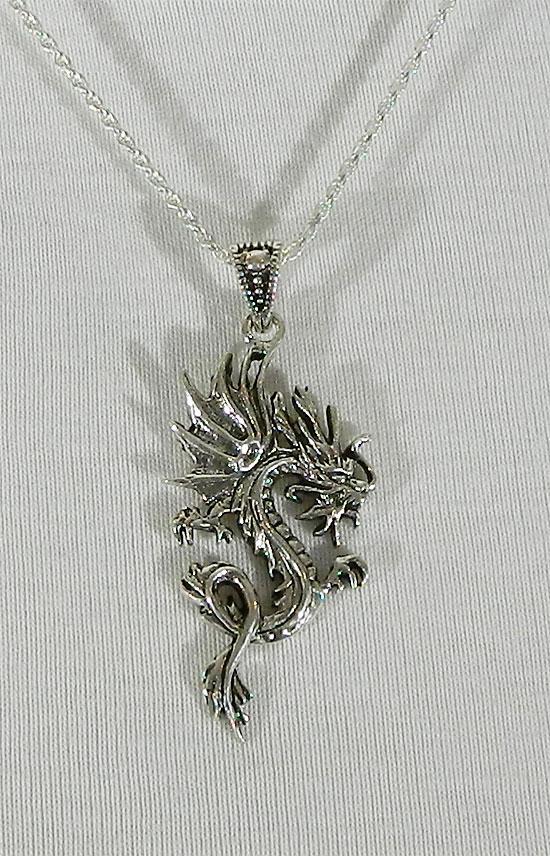 Sterling Silver Symbol - Dragon4
