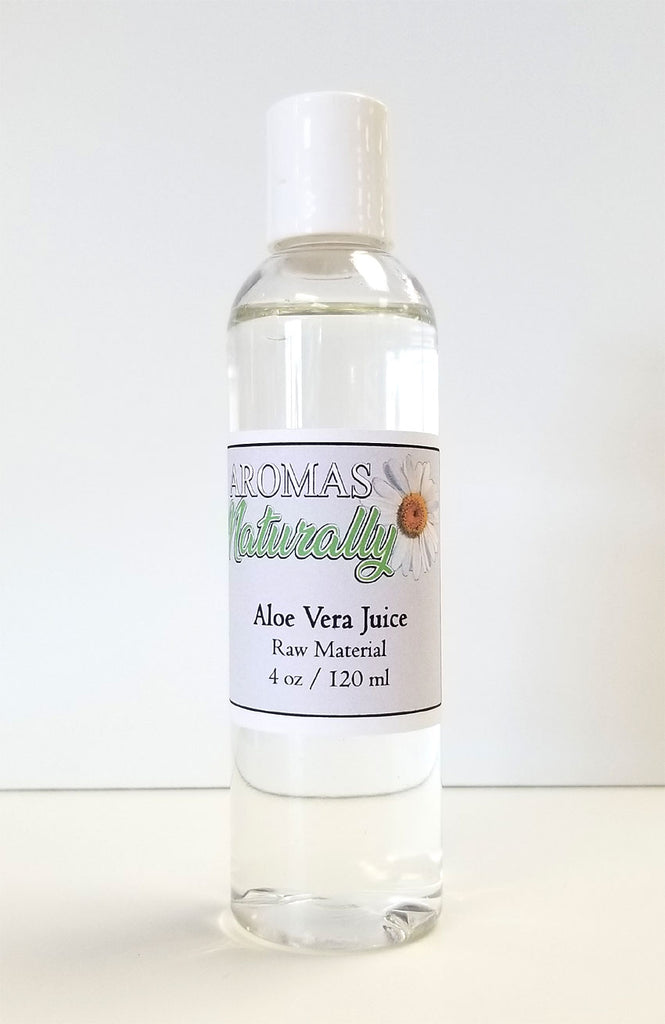 Aloe Vera Juice Raw Material - 4 oz (120 ml)  Aromas Naturally