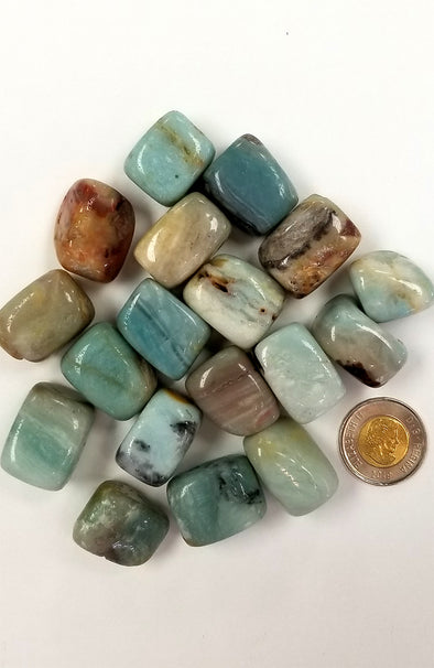 Tumbled Gemstones - Amazonite (Extra Large)
