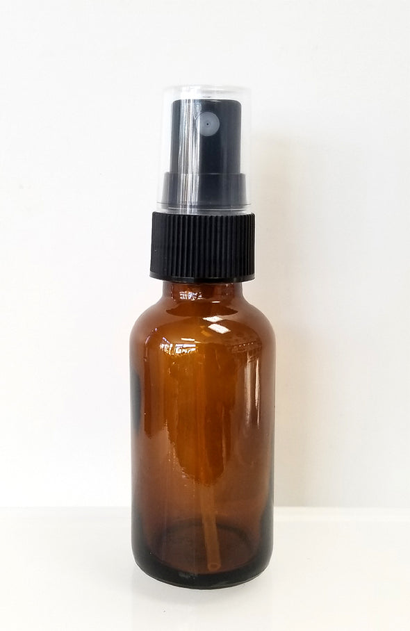 Amber Glass Spray Bottle - 1 oz