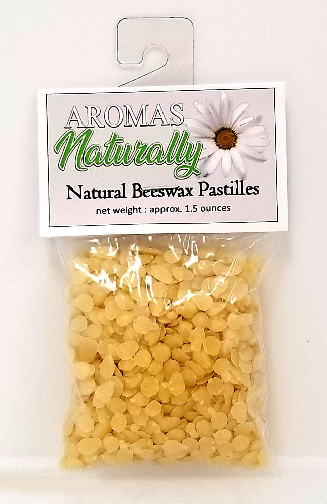 White Beeswax Pastilles - 1.5 oz – Aromas Naturally