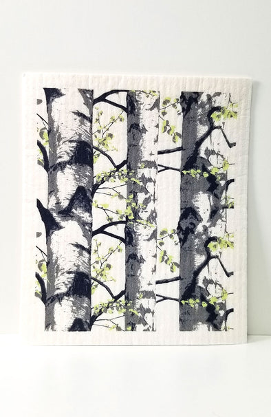 More Joy ~ Swedish Cloth Birch Trees