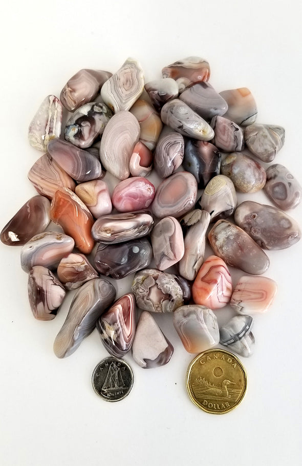 Tumbled Gemstones - Botswana Agate