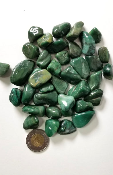 Tumbled Gemstones - Buddstone (African Jade)