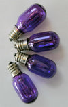 Light Bulbs for Himalayan Salt Lamps - Purple 4 Pack