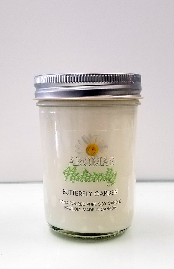 Pure Soy Wax Candle - Butterfly Garden