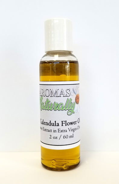 Calendula Flower Oil - 2 oz (58 ml)