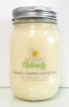 Pure Soy Wax Candle - Caramel Pumpkin Cheesecake