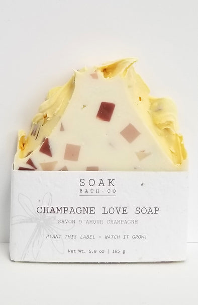 SOAK Bath Co. - Champagne Love Soap Bar