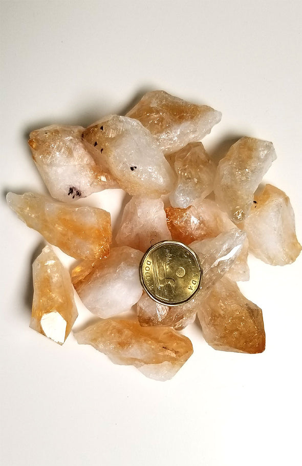 Rough Gemstones - Citrine (Heat Treated) Assorted