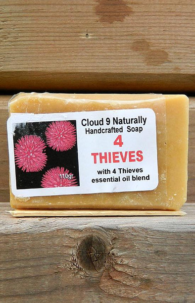 Handmade Natural Soap - 4 Thieves Germ Shield Oil Blend