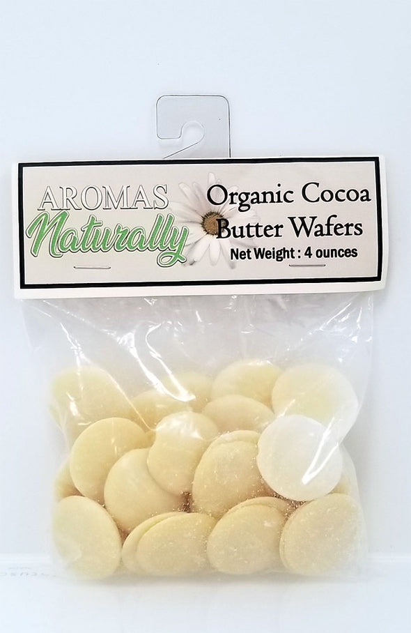 Organic Cocoa Butter Wafers - 4 oz pack