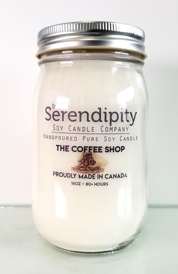 Pure Soy Wax Candle - The Coffee Shop