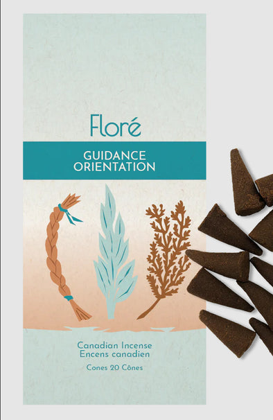 Flore Guidance (formerly Native Smudge) Incense Cones