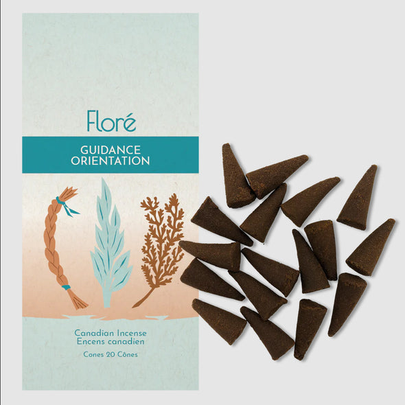 Flore Guidance (formerly Native Smudge) Incense Cones