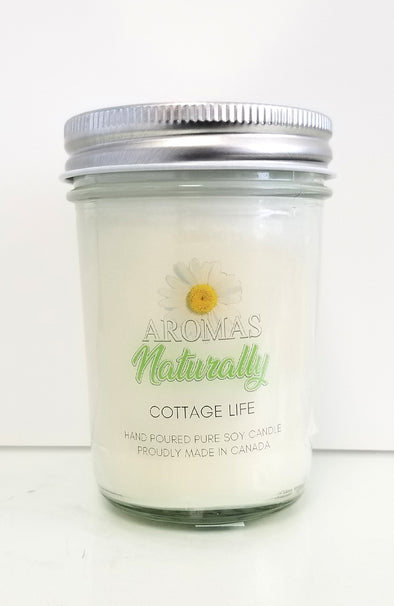 Pure Soy Wax Candle - Cottage Life