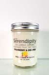 Pure Soy Wax Candle - Cranberry & Orange