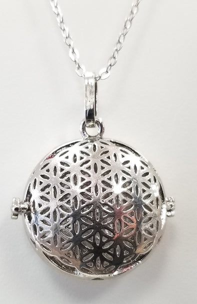 Diffuser Necklace - Creation (Flower of Life)