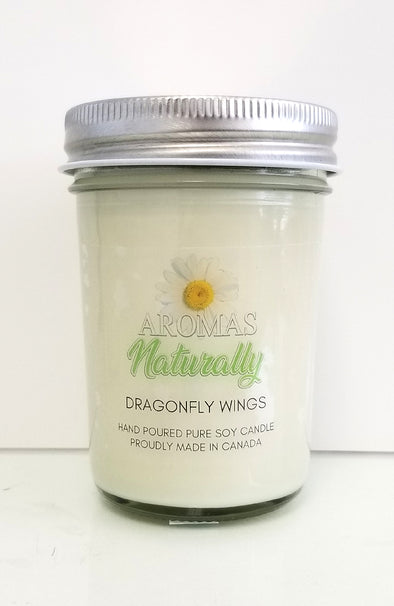 Pure Soy Wax Candle - Dragonfly Wings
