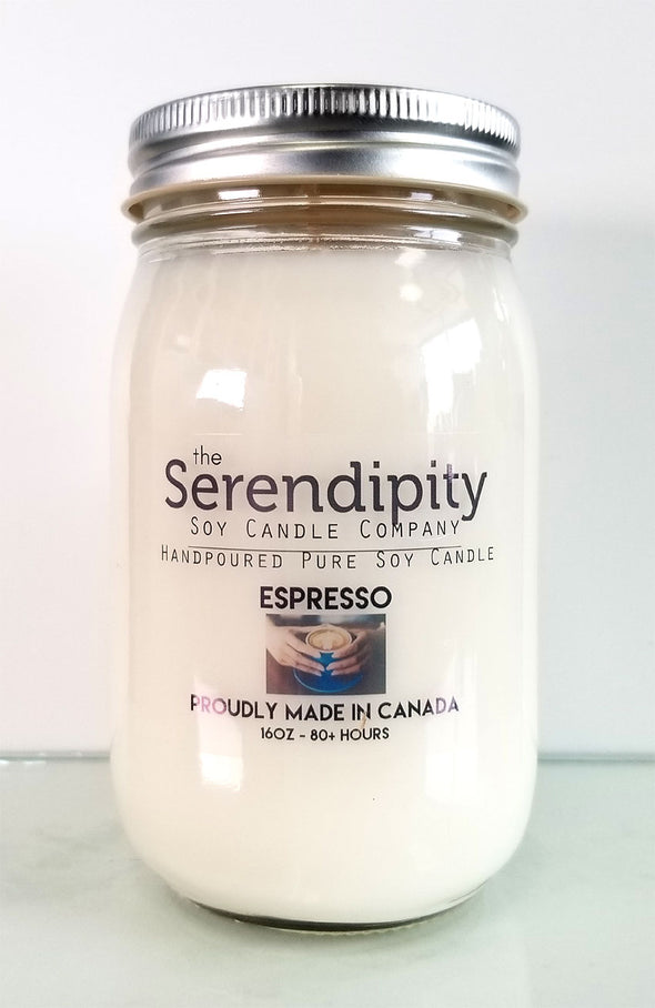 Pure Soy Wax Candle - Espresso