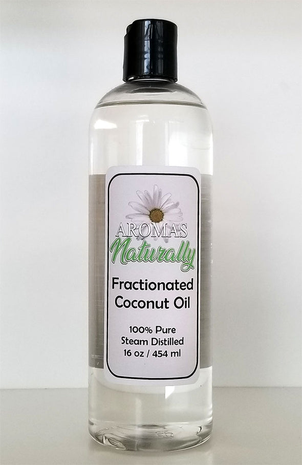 Organic Fractionated Coconut Oil - 16 oz (454 ml)