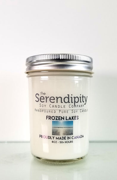 Pure Soy Wax Candle - Frozen Lakes