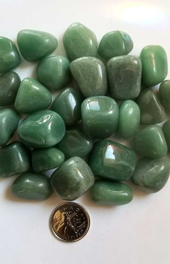 Tumbled Gemstones - Green Aventurine