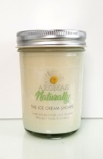 Pure Soy Wax Candle - The Ice Cream Shoppe