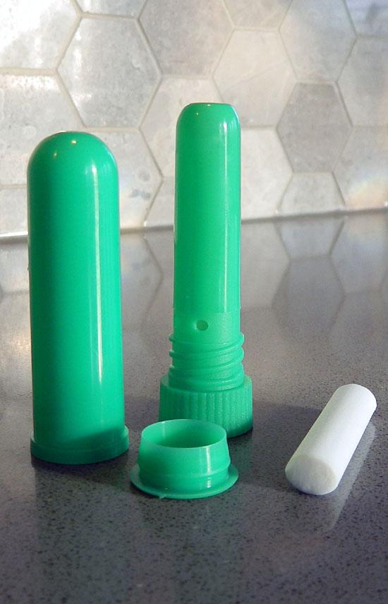 Essential Oil Inhaler (Green) - Plastic – Aromas Naturally
