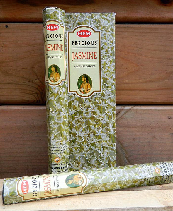 HEM Incense Hex Tube 20 Sticks - Precious Jasmine