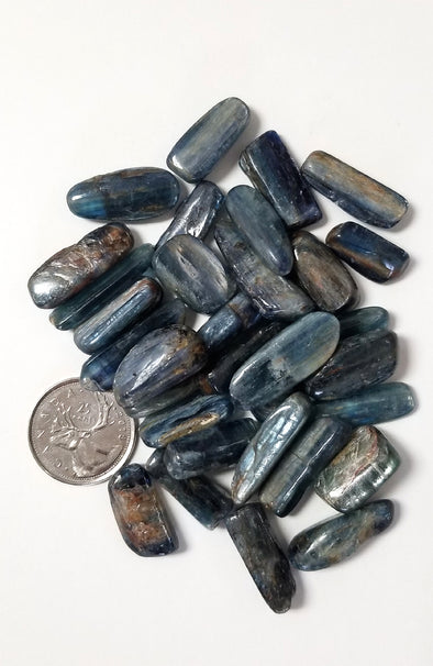Tumbled Gemstones - Blue Kyanite (Polished)