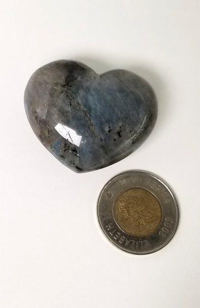 Polished Gemstones - Labradorite Hearts