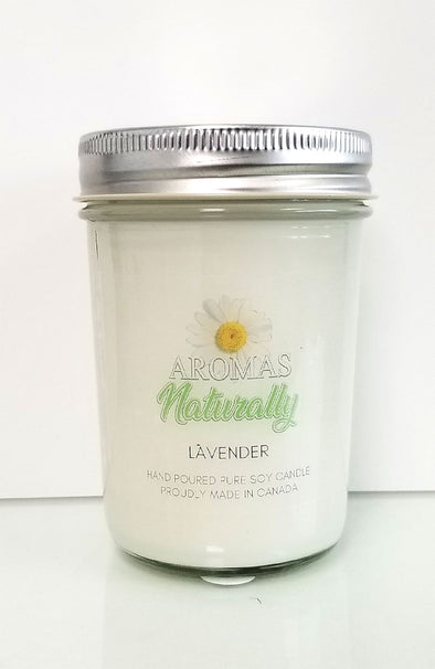 Pure Soy Wax Candle - Lavender