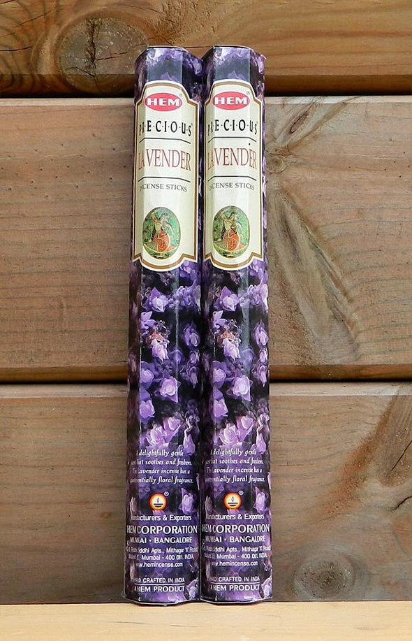 HEM Incense Hex Tube 20 Sticks - Lavender