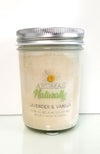 Pure Soy Wax Candle - Lavender & Vanilla