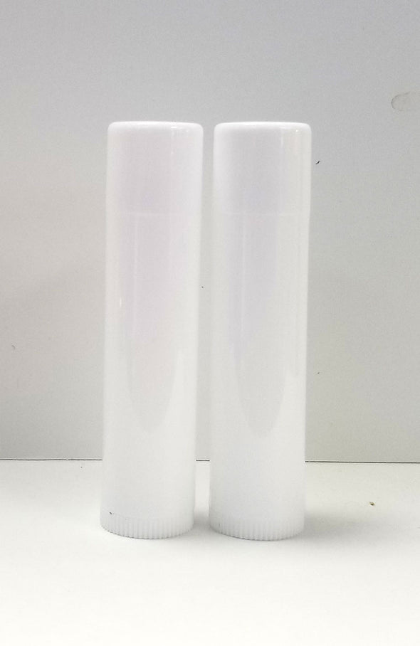 Lip Balm Tube - White 4.5ml Package of 2