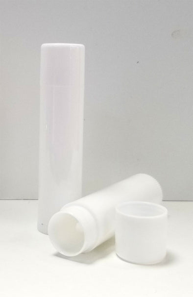 Lip Balm Tube - White 4.5ml Package of 2
