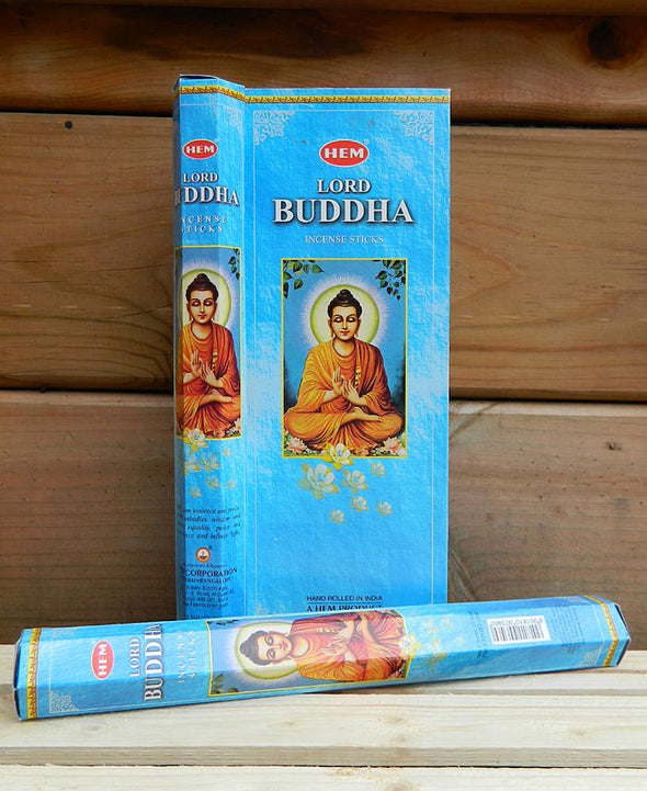 HEM Incense Hex Tube 20 Sticks - Lord Buddha