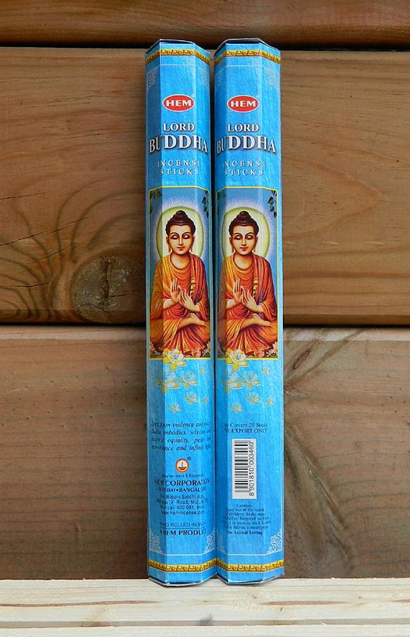 HEM Incense Hex Tube 20 Sticks - Lord Buddha