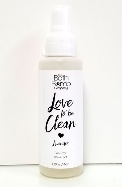 Hand Sanitizer ~ Love to be Clean 4 oz