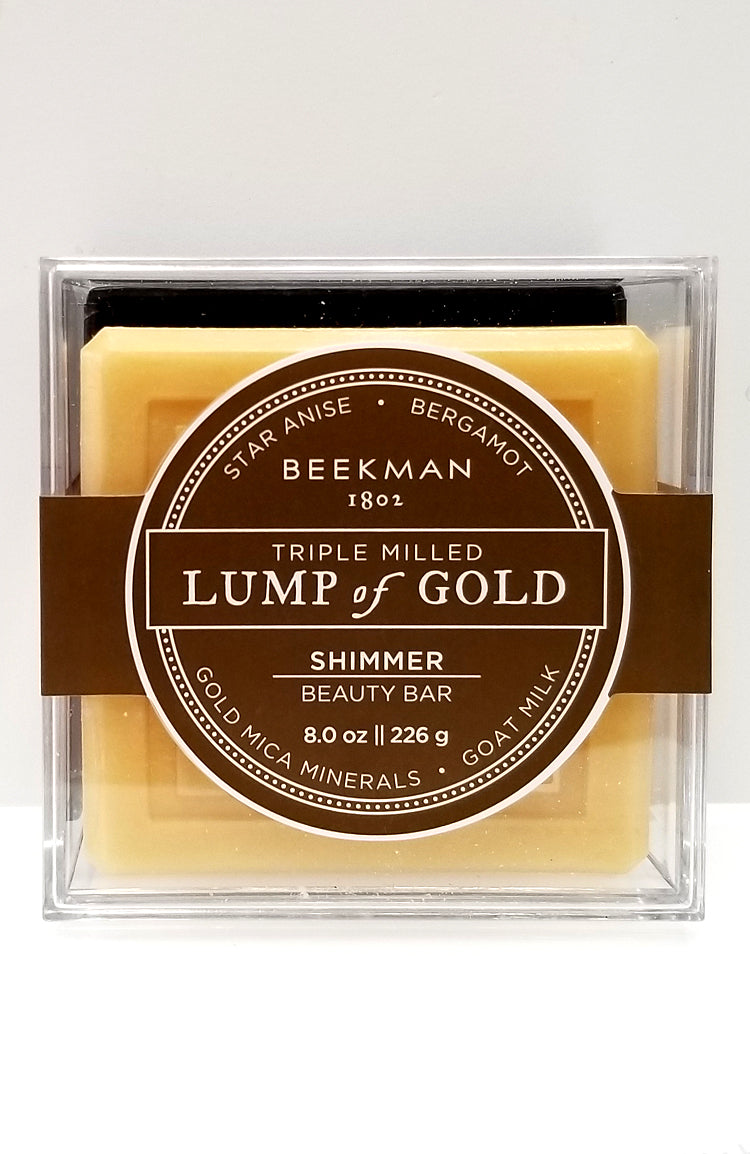 Beekman 1802 ~ Lump of Gold Goat Milk Soap – Aromas Naturally