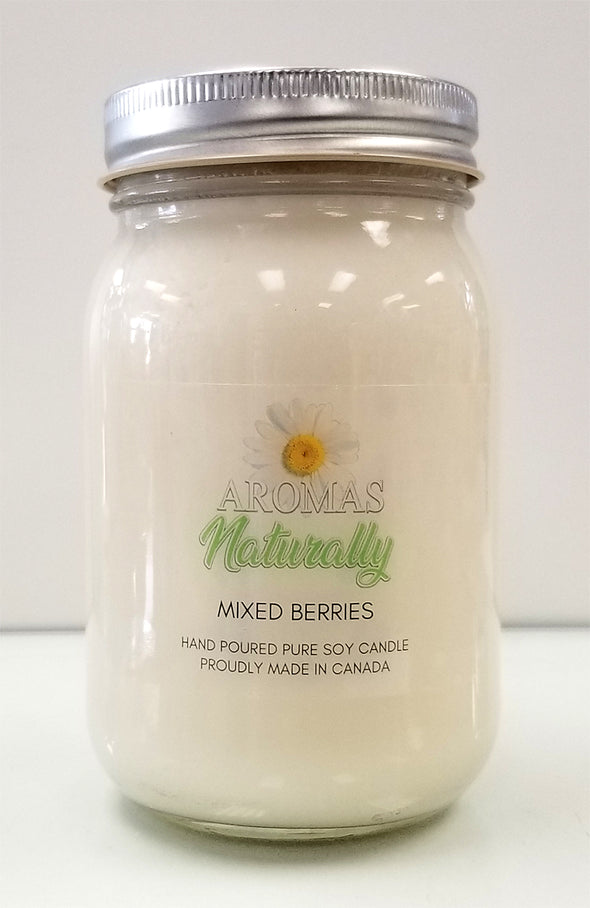 Pure Soy Wax Candle - Mixed Berries