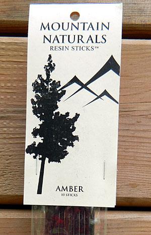 Mountain Naturals Amber Resin Incense