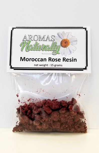 Traditional Resin Incense - Moroccan Rose 15 grams