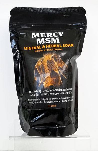 Mercy MSM Mineral & Herbal Soak - Large (225 gm)
