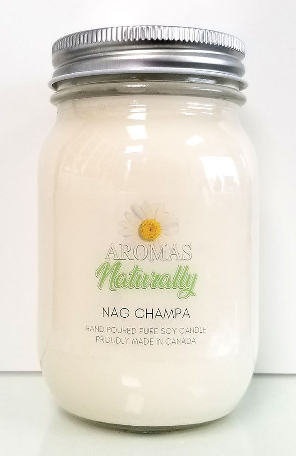 Pure Soy Wax Candle - Nag Champa