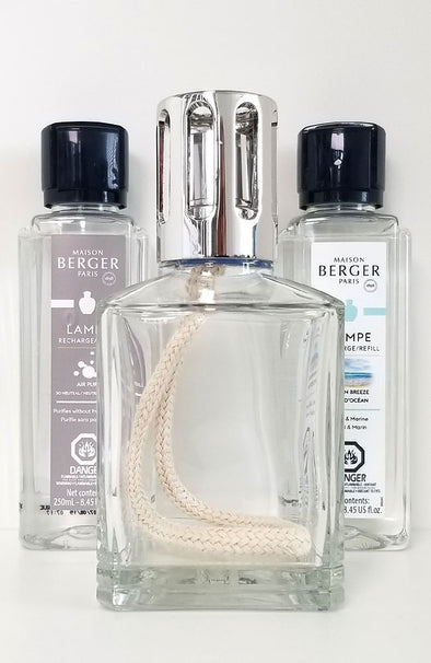 Aroma Happy Boxed Set - Lampe Berger catalytic lamp & Aquatic Freshness  Home Fragrance – Maison Berger Paris