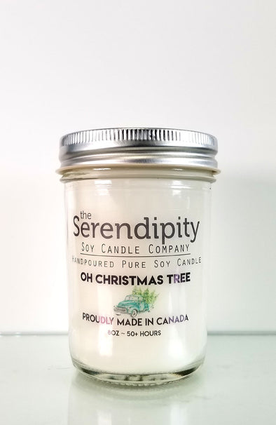 Pure Soy Wax Candle - Oh Christmas Tree