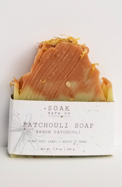 SOAK Bath Co. - Patchouli Soap Bar