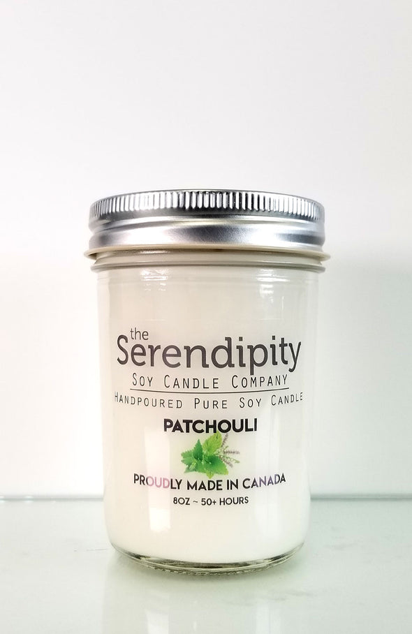 Pure Soy Wax Candle - Patchouli